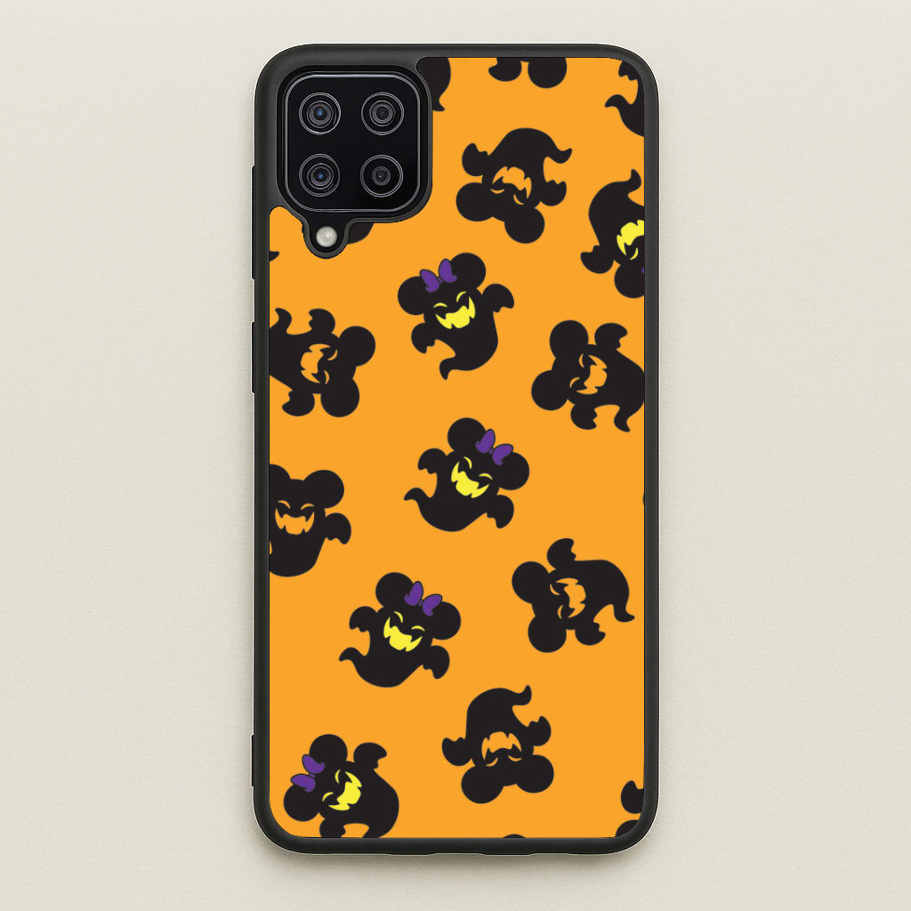 Mouse Ghosts Pattern Galaxy A12 Case
