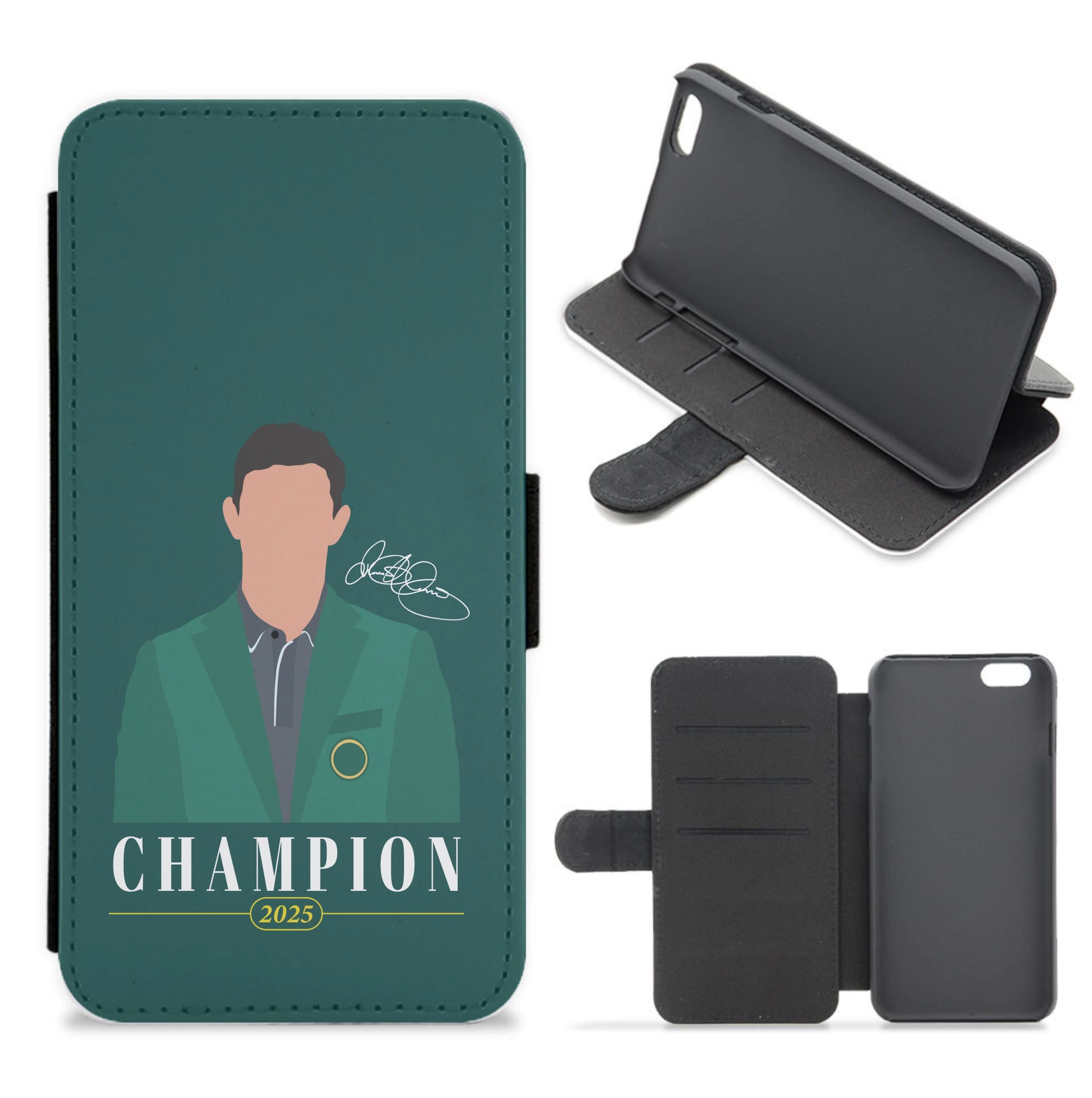Rory Champion 2025 Signature Flip / Wallet Phone Case