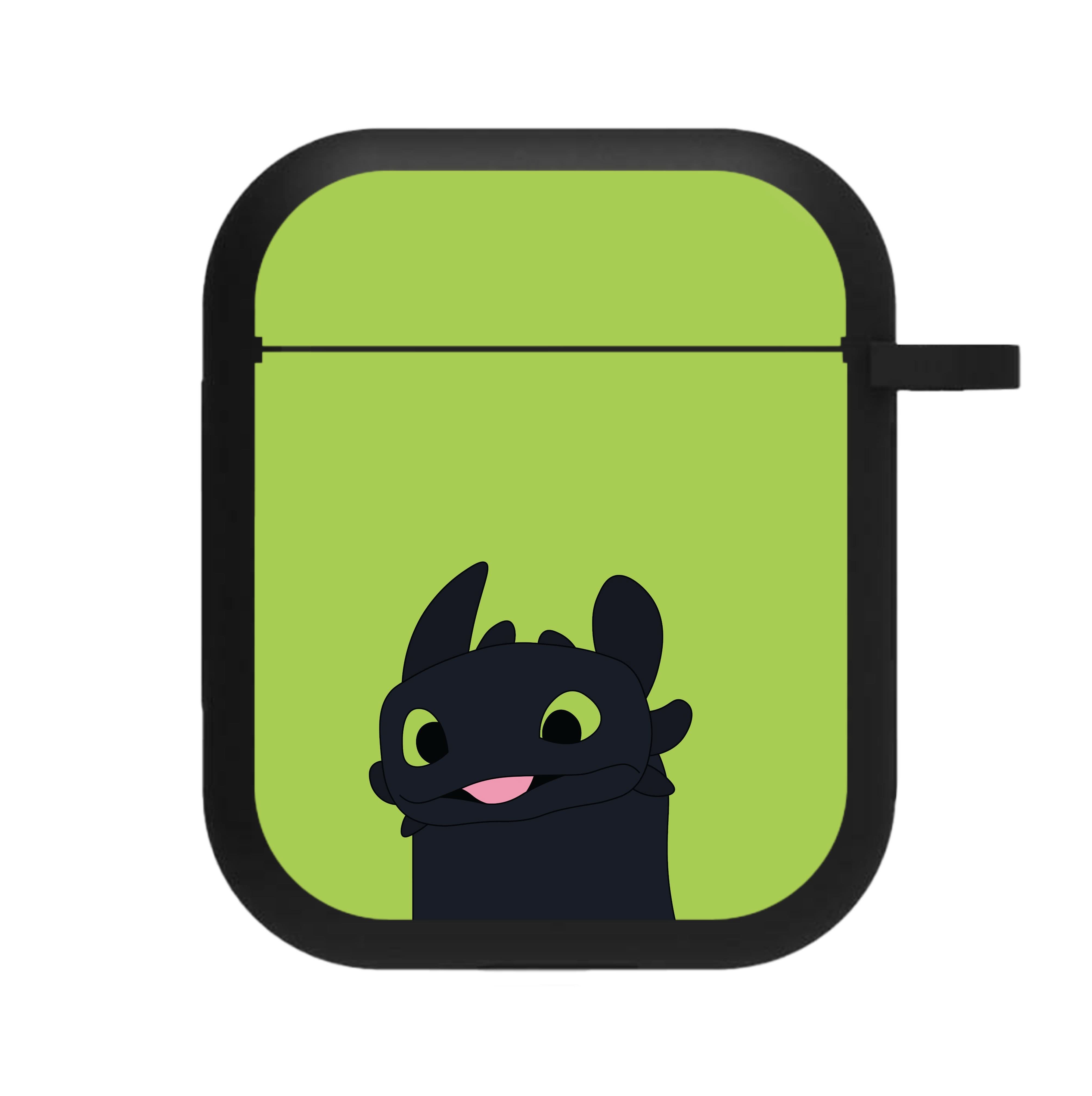 Black Fury Dragon AirPods Case