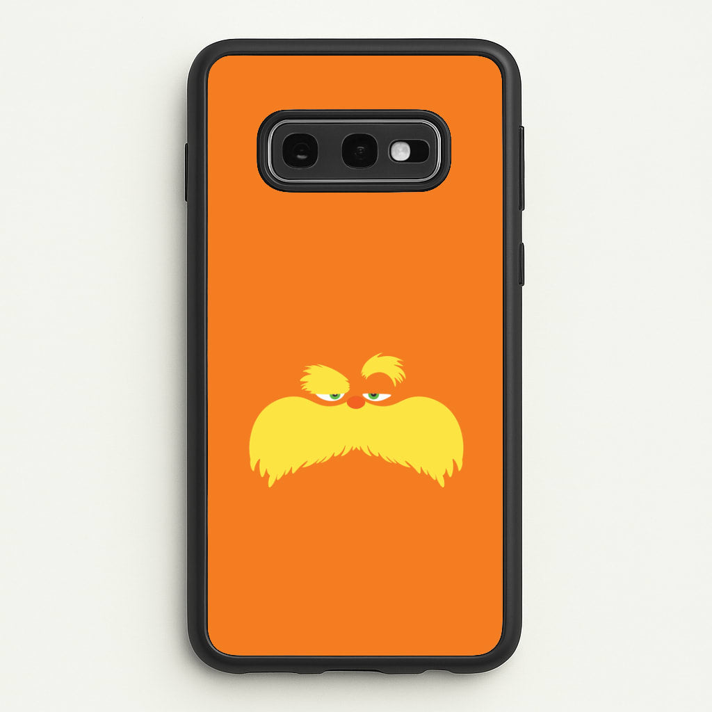 Orange Tree Creature Face Galaxy S10e Case