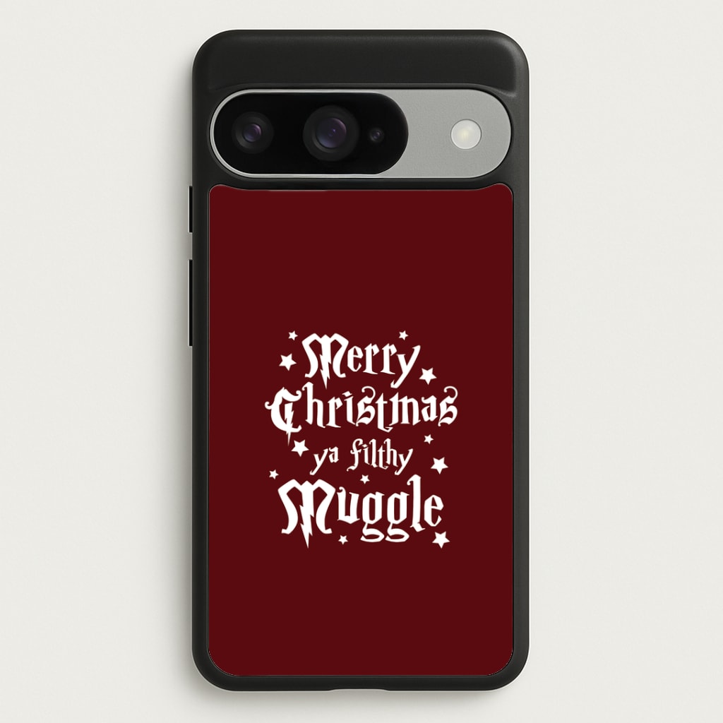 Merry Christmas You Filthy Muggle Google Pixel 10 / 10 Pro Case