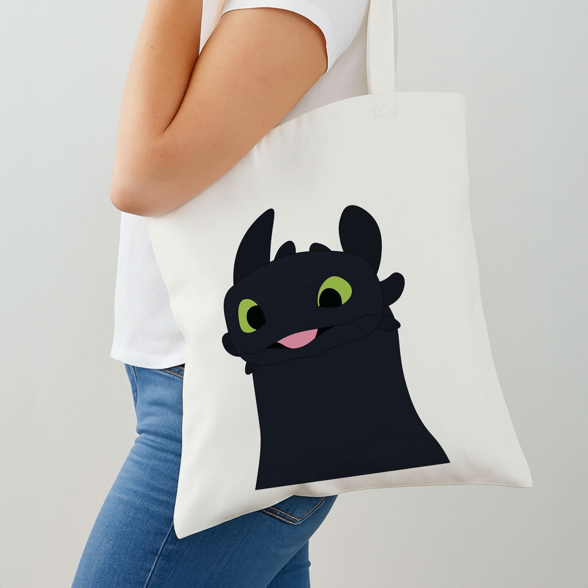 Black Fury Dragon Shoulder Bag