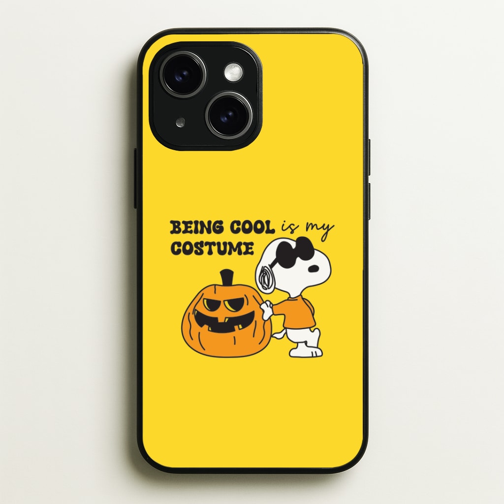 Being Cool Is My Costume iPhone 15 Plus Case