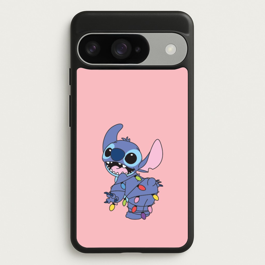 Cute Blue Alien Fairylights Google Pixel 10 / 10 Pro Case