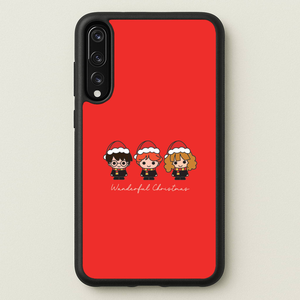Wizards With Christmas Hats Huawei P20 Pro Case