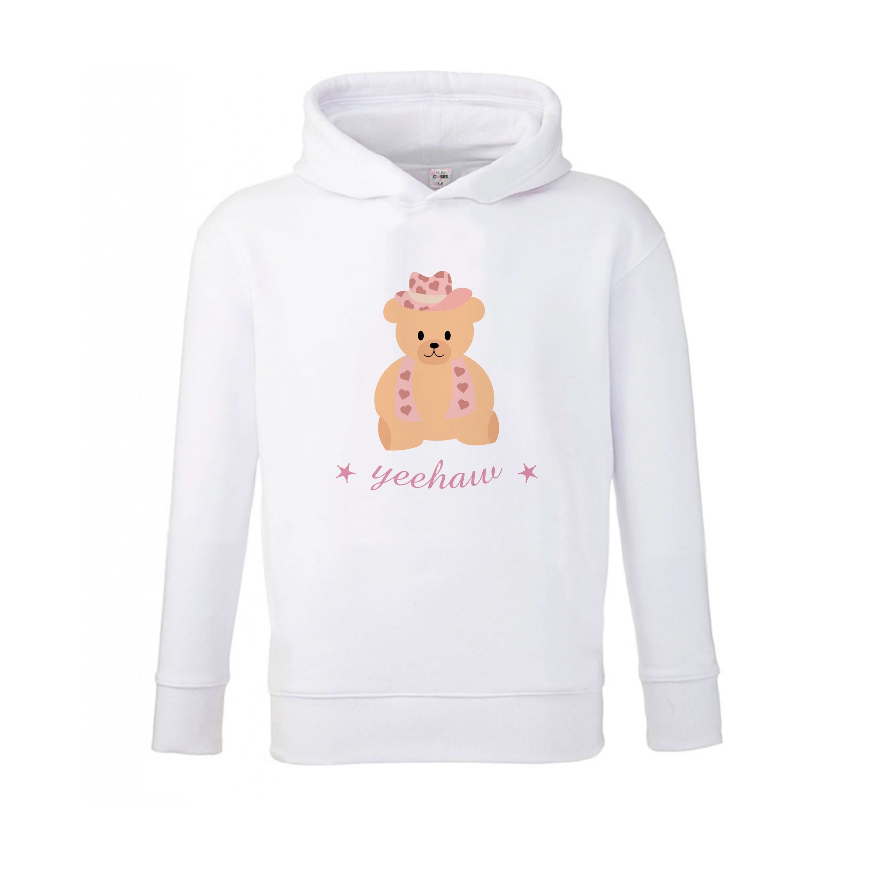 Yeehaw Teddy Bear Kids Hoodie