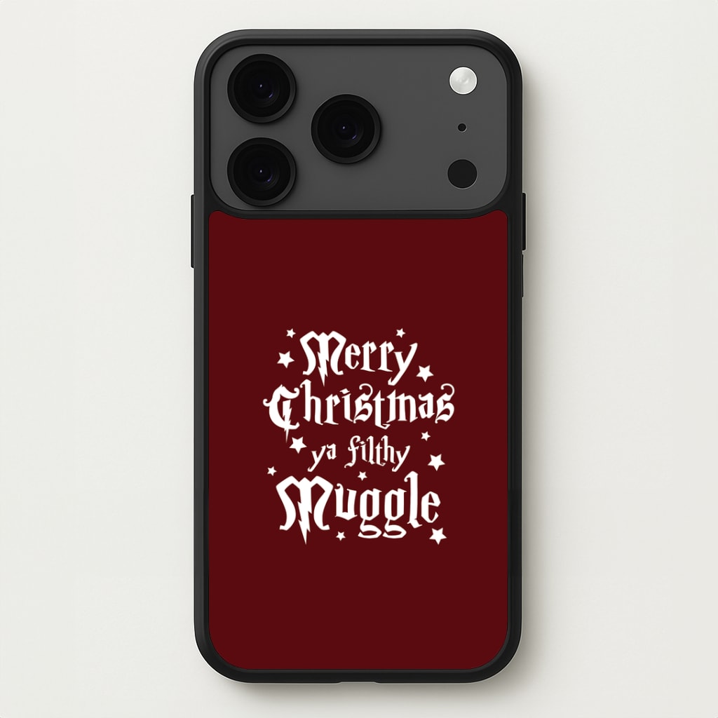Merry Christmas You Filthy Muggle iPhone 17 Pro Case