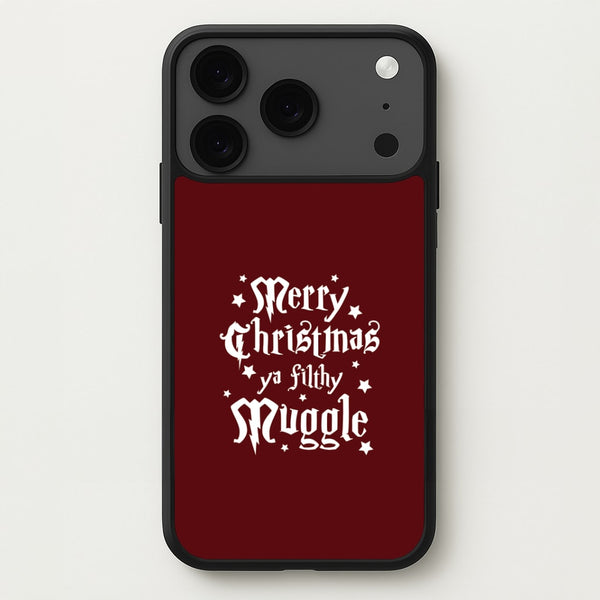 Merry Christmas You Filthy Muggle iPhone 17 Pro Max Case