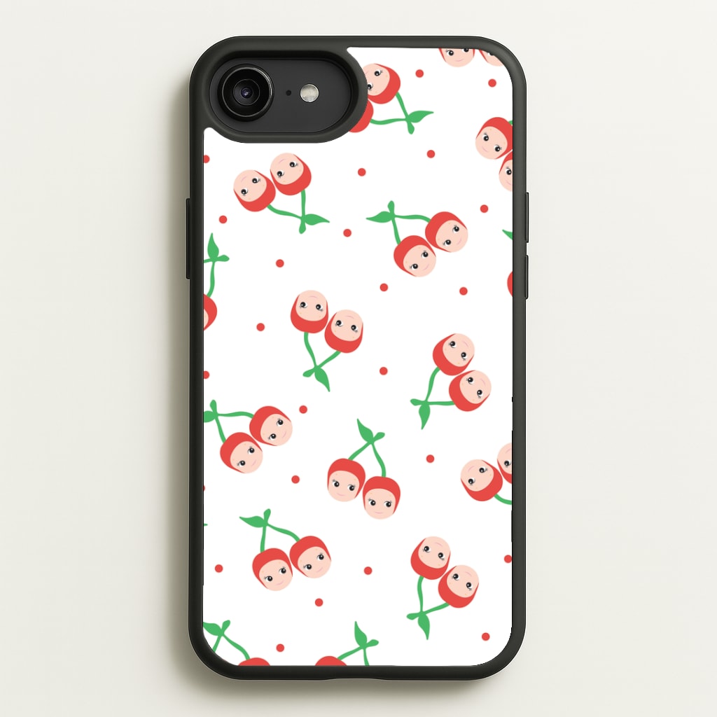 Cherry Angels Pattern iPhone 6 Plus / 7 Plus / 8 Plus Case