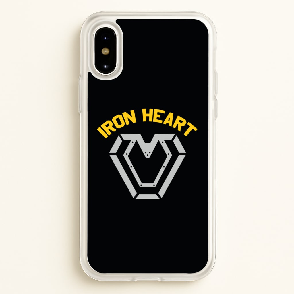 Metal Hero Heart iPhone X / XS Case