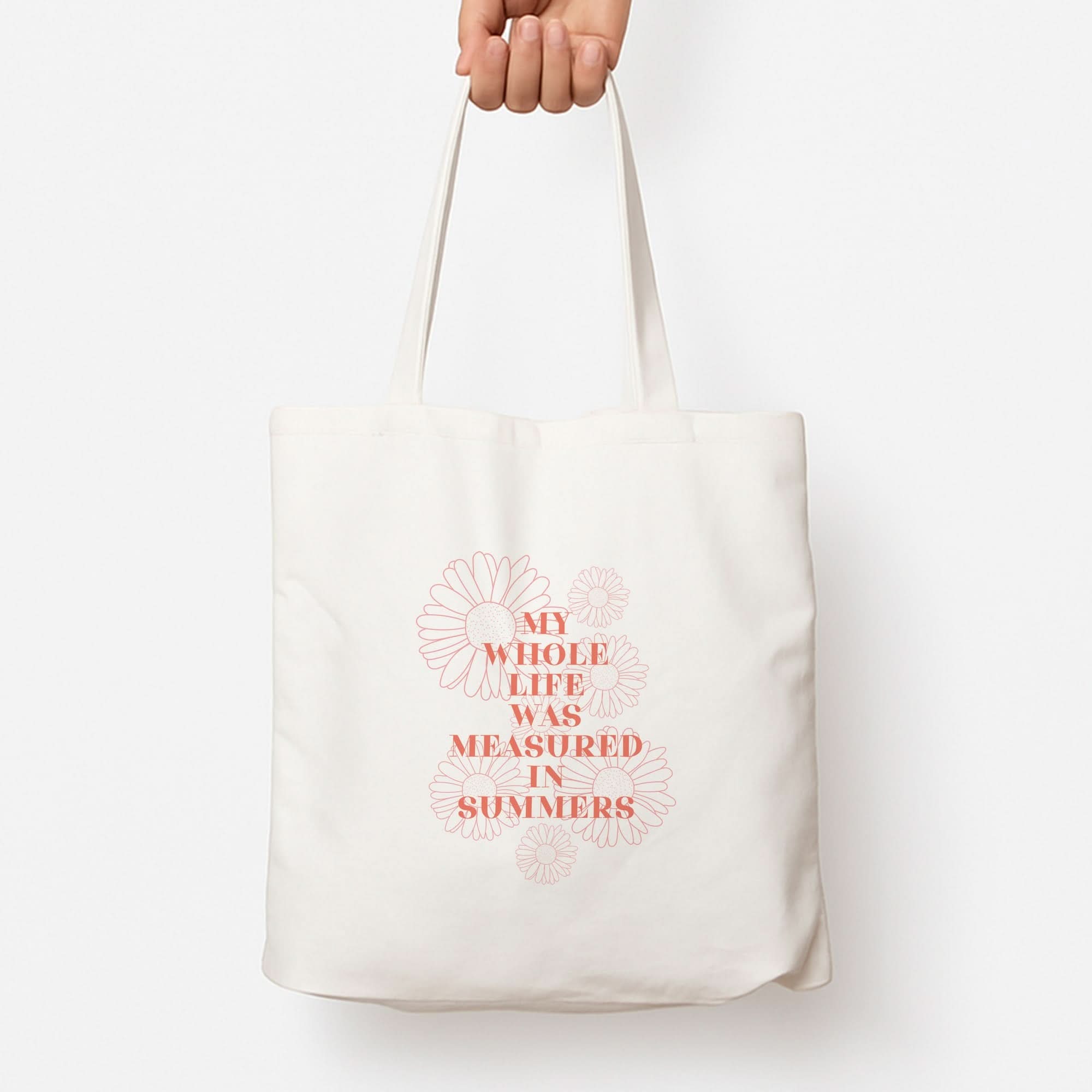 Dasies Quote Tote Bag