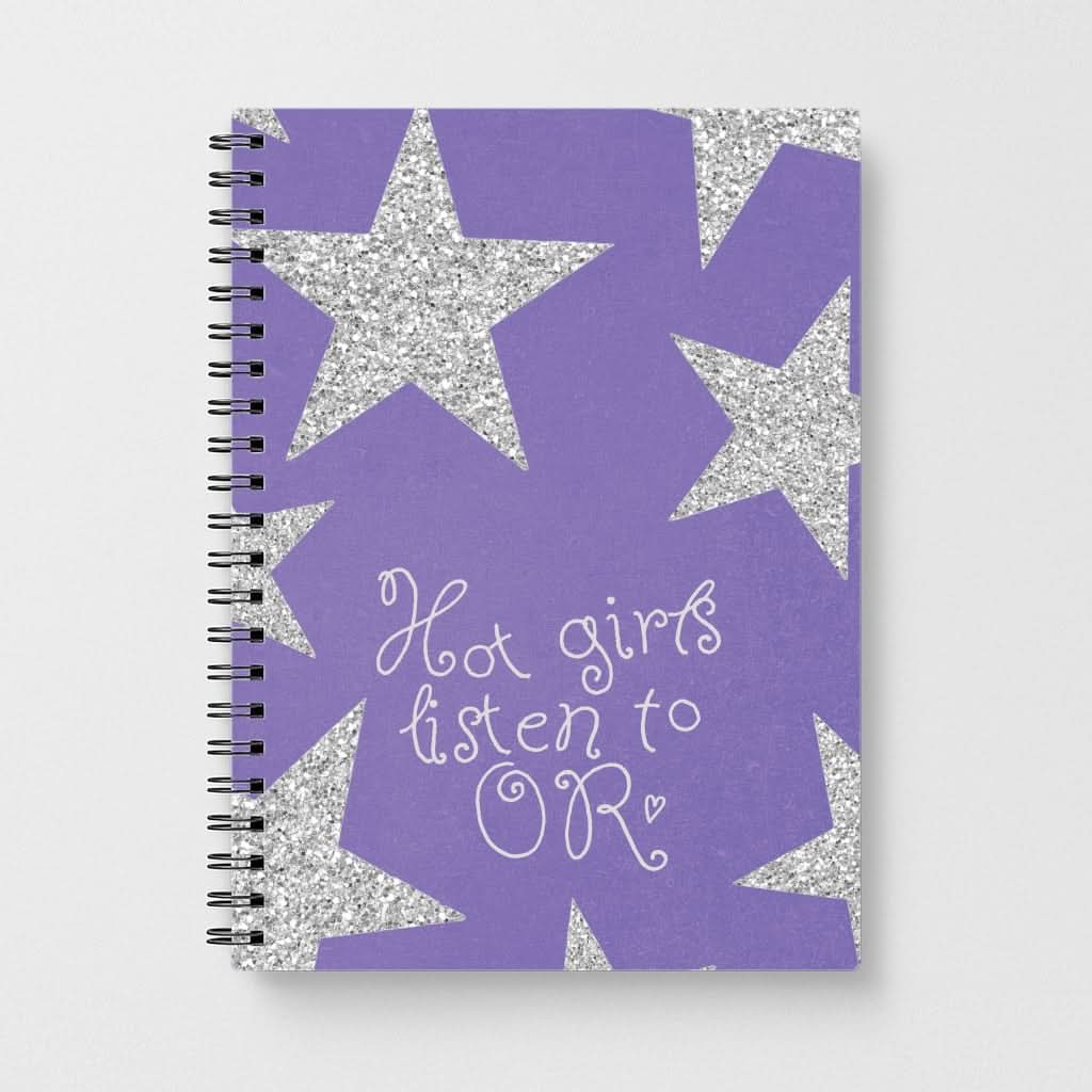 Hot Girls Listen To OR Notebook