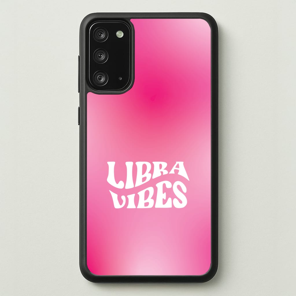 Libra Vibes Gradient Zodiac Galaxy Note 20 Case