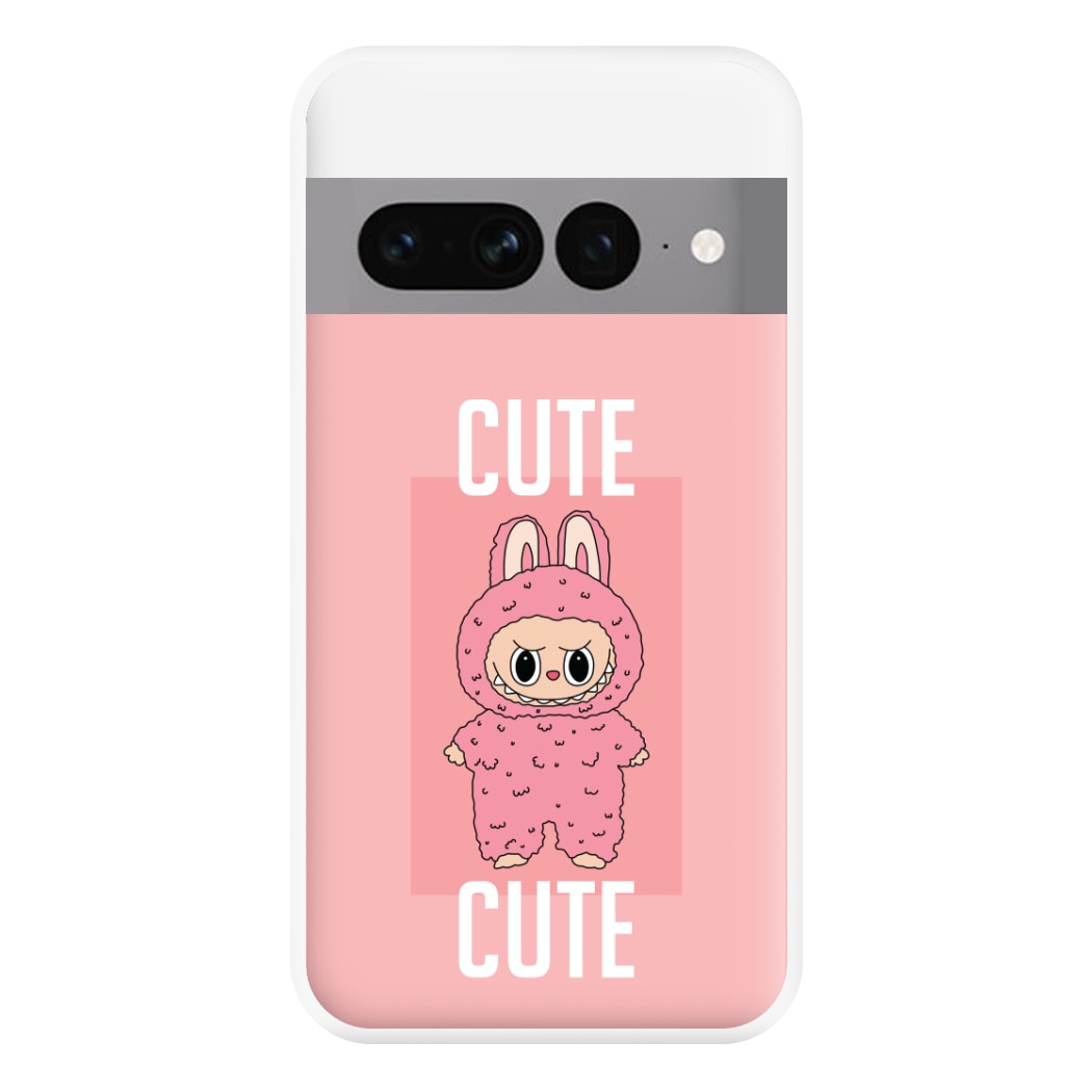 Cute Pink Monster Google Pixel 7 Pro Case