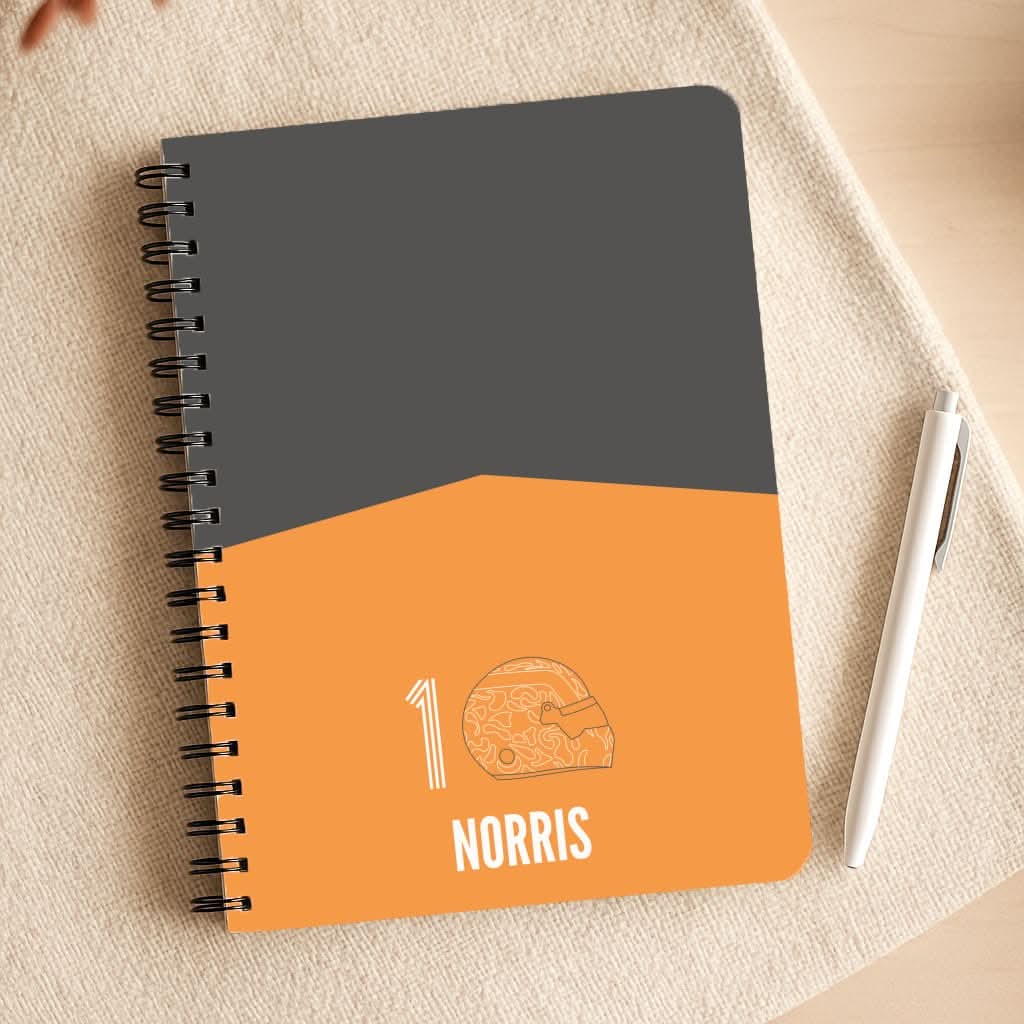 Norris Helmet 2026 Notepad