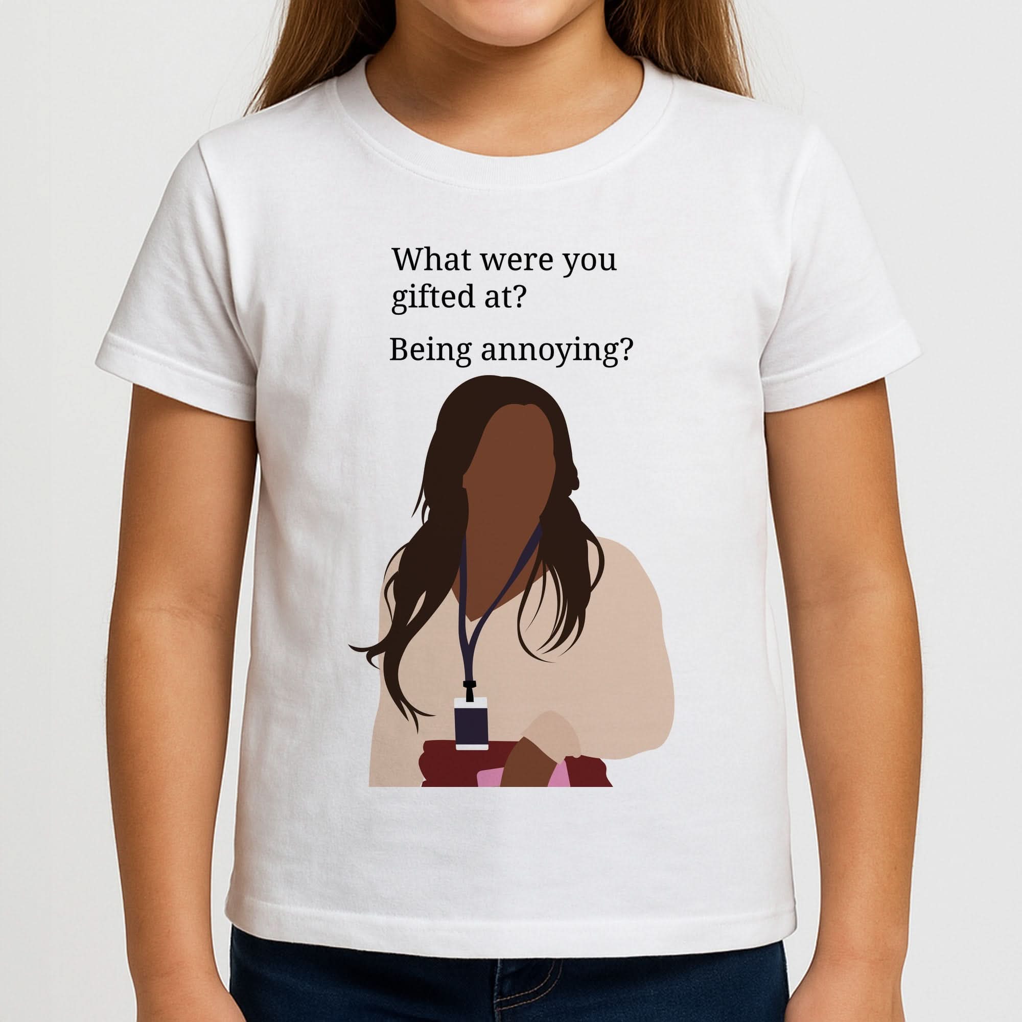Gifted At Being Annoying Girls T-Shirt
