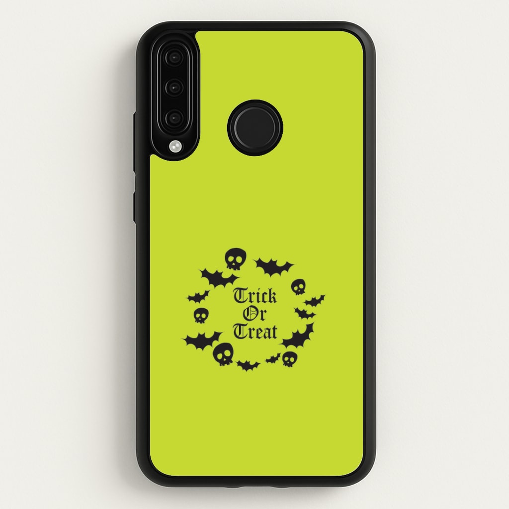 Trick Or Treat Wreath Huawei P30 Lite Case