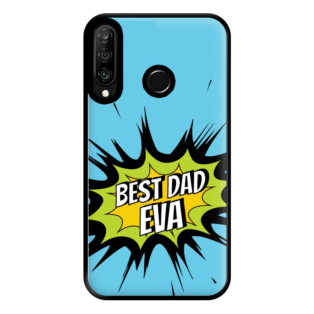 Comic Book Best Dad Eva Huawei P30 Lite Case
