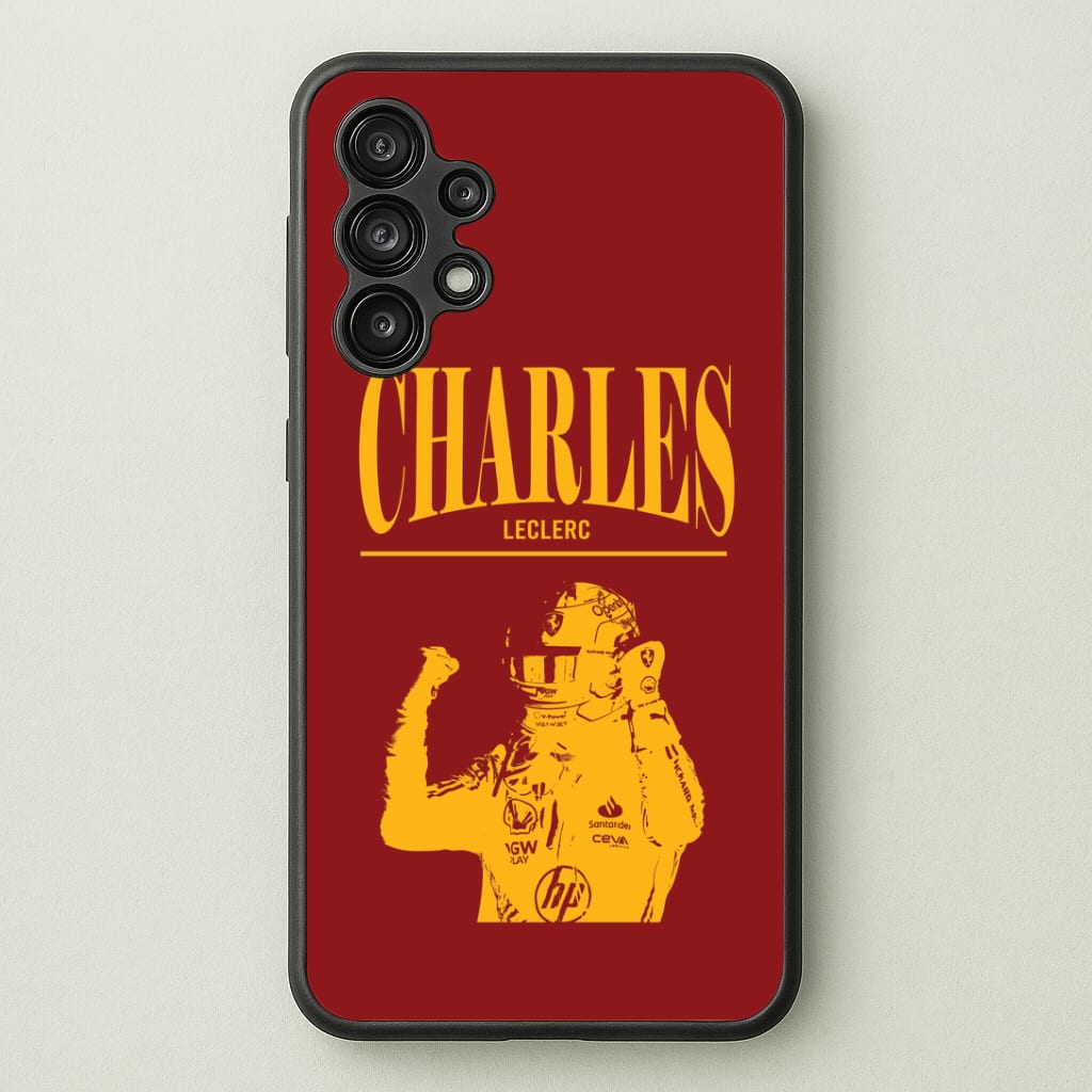 Charles Red And Gold Galaxy A13 Case