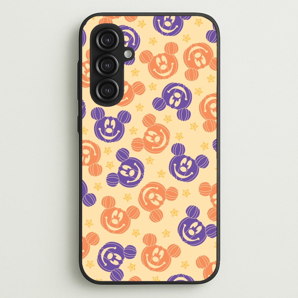 Pumkin Mouse And Stars Pattern Galaxy S23FE Case
