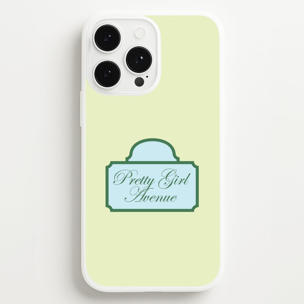 Pretty Girl Avenue iPhone 13 Pro Case