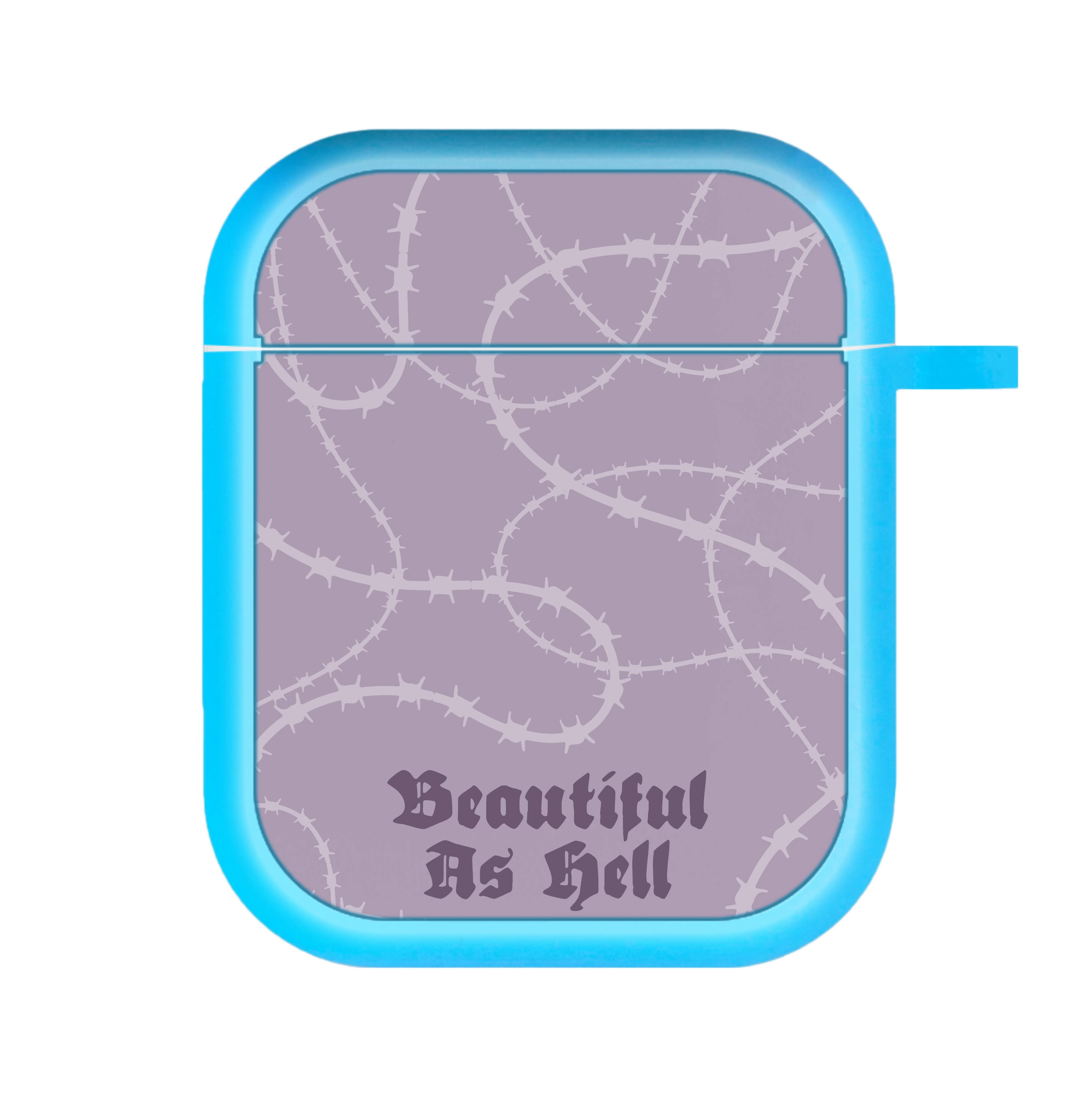 Beautiful As Hell Pattern AirPods Case