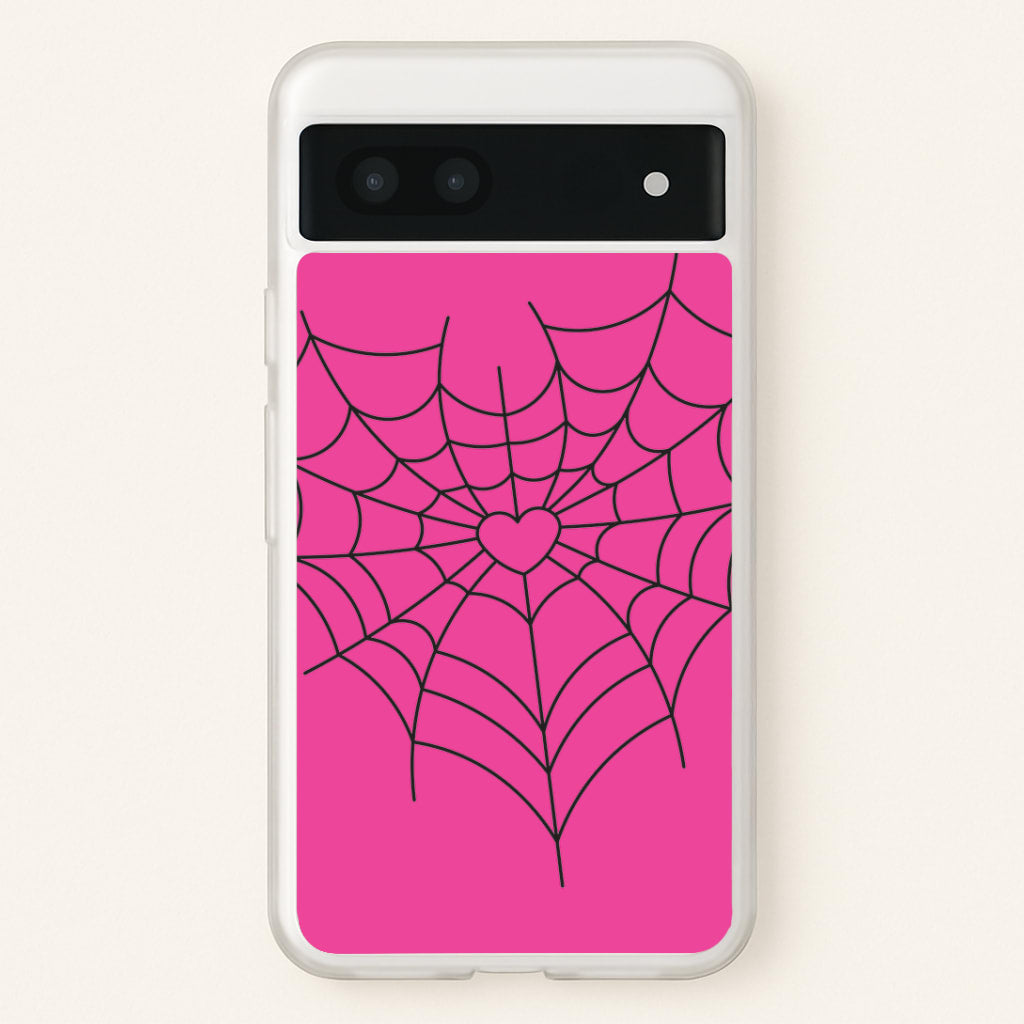 Spiderweb Hearts II Google Pixel 6a Case