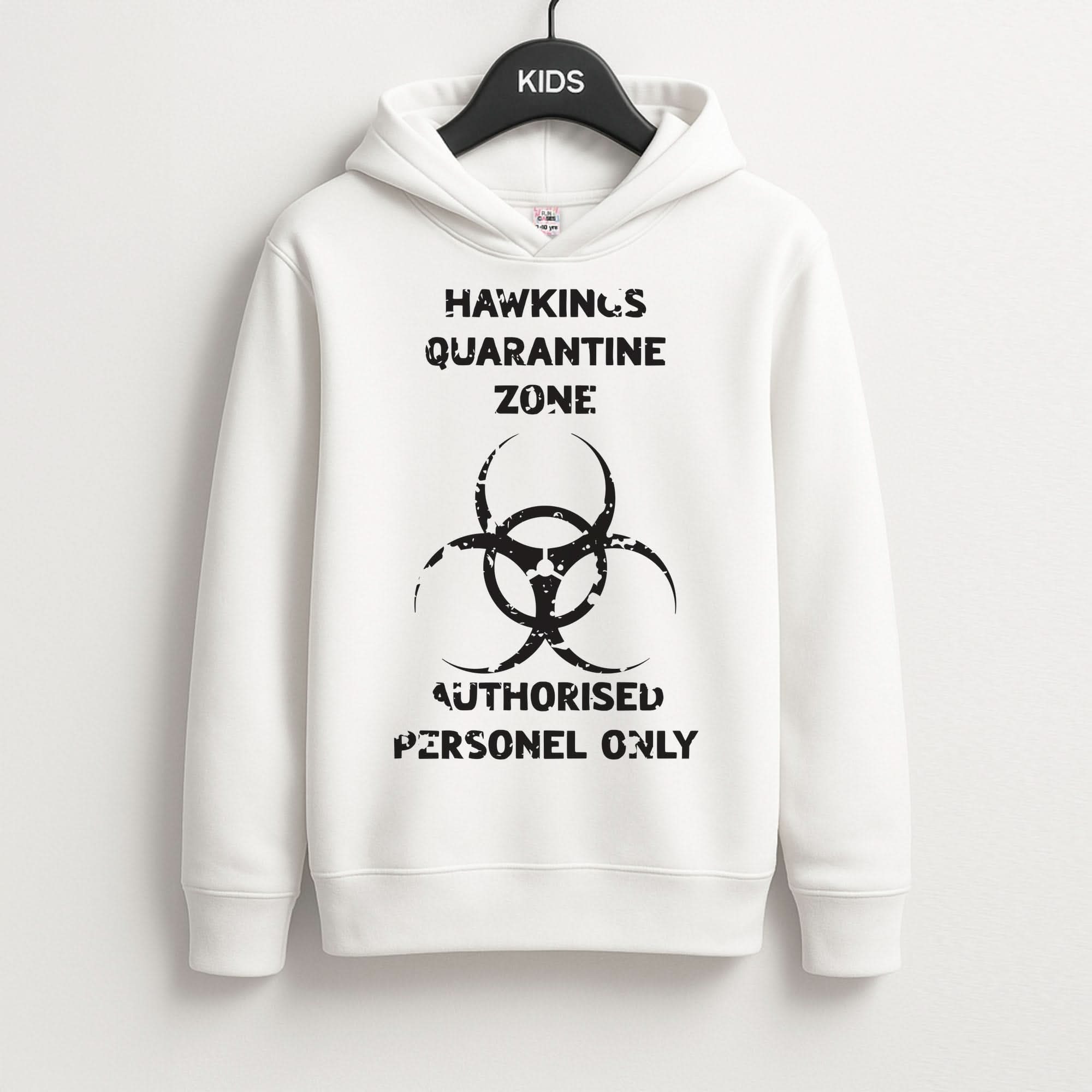 Hawkings Quarantine Zone Kids Hoodie