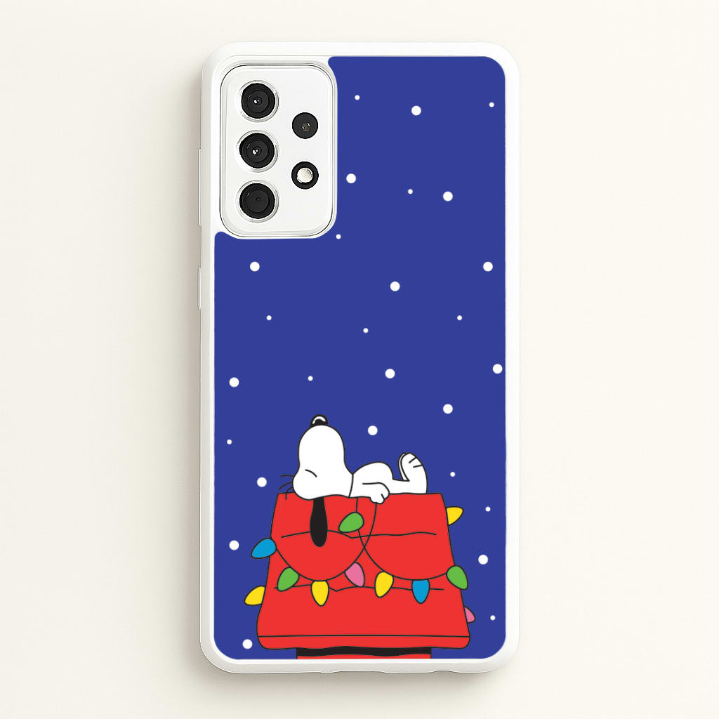 Cartoon Beagle Fairylights Galaxy A52 / A52s Case