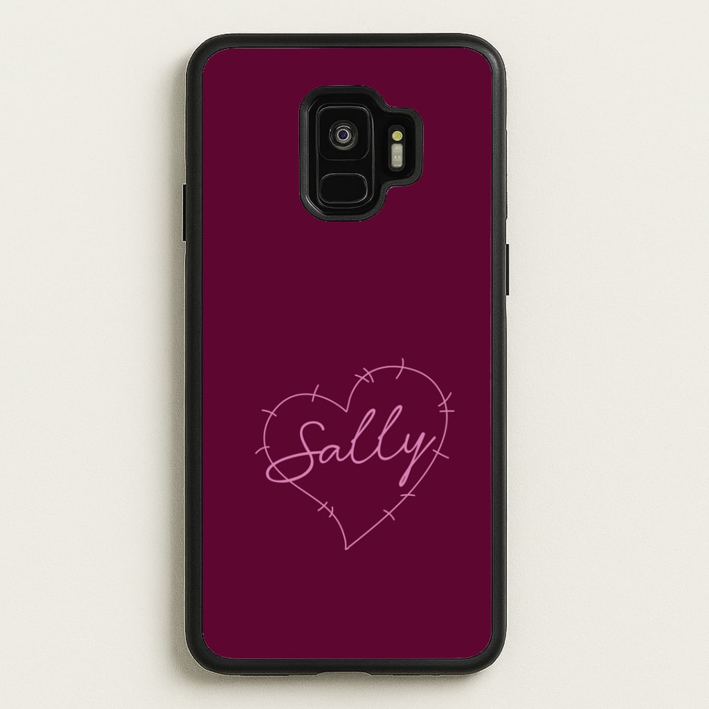 Stitched Heart Sally Galaxy S9 Case