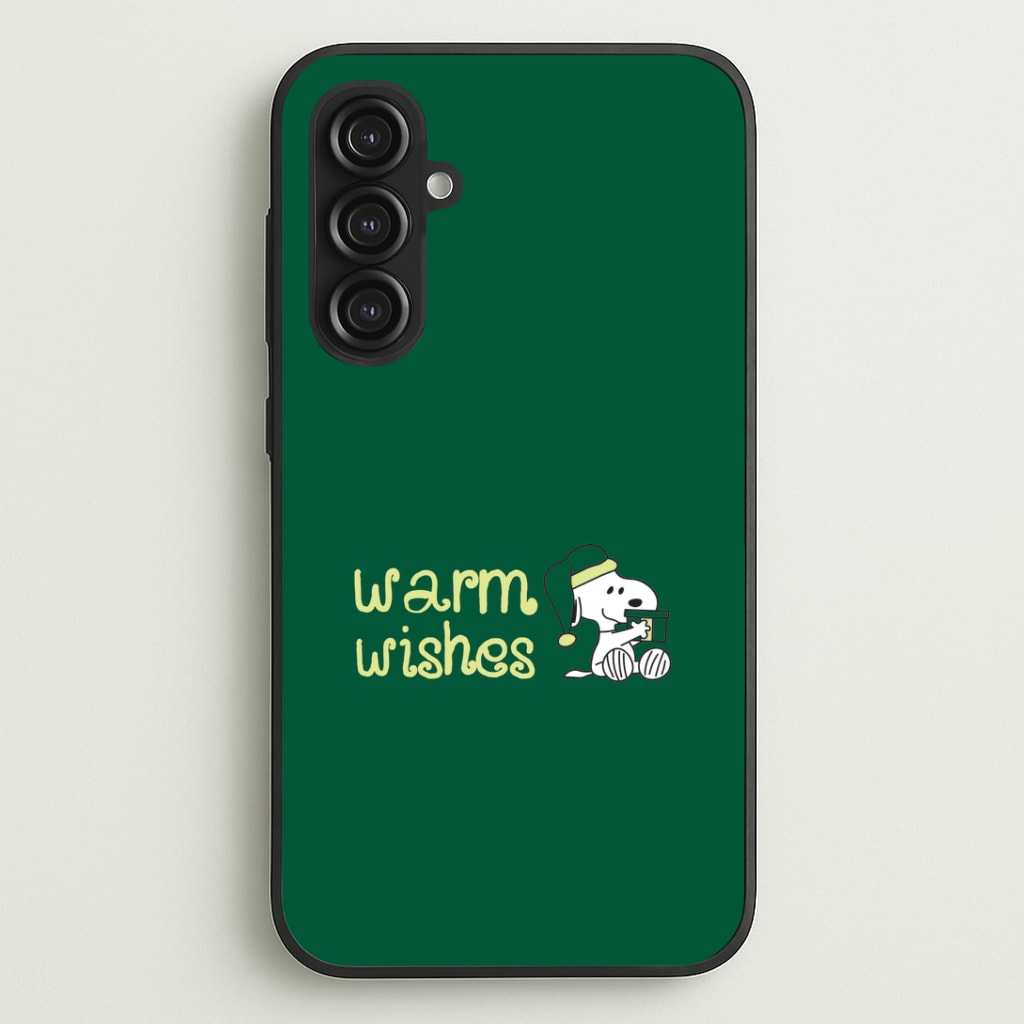 Cartoon Beagle Warm Wishes Galaxy S23FE Case