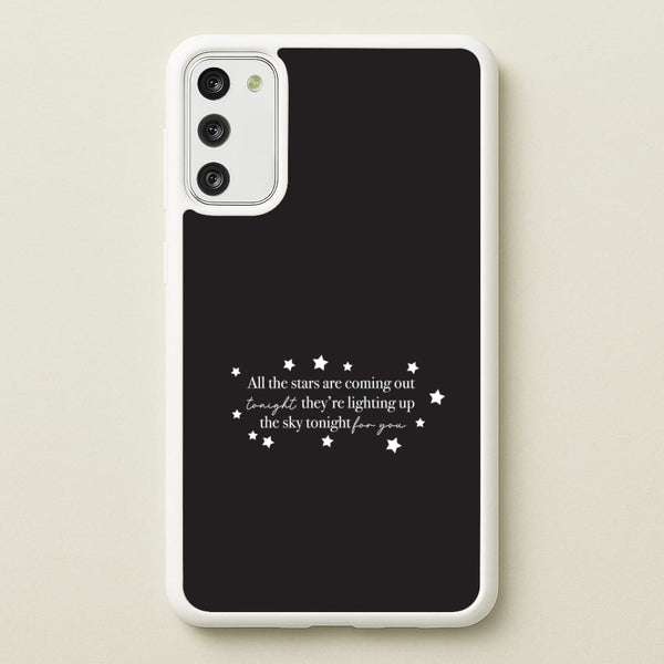 Lighting Up The Sky Tonight Galaxy S20 Case