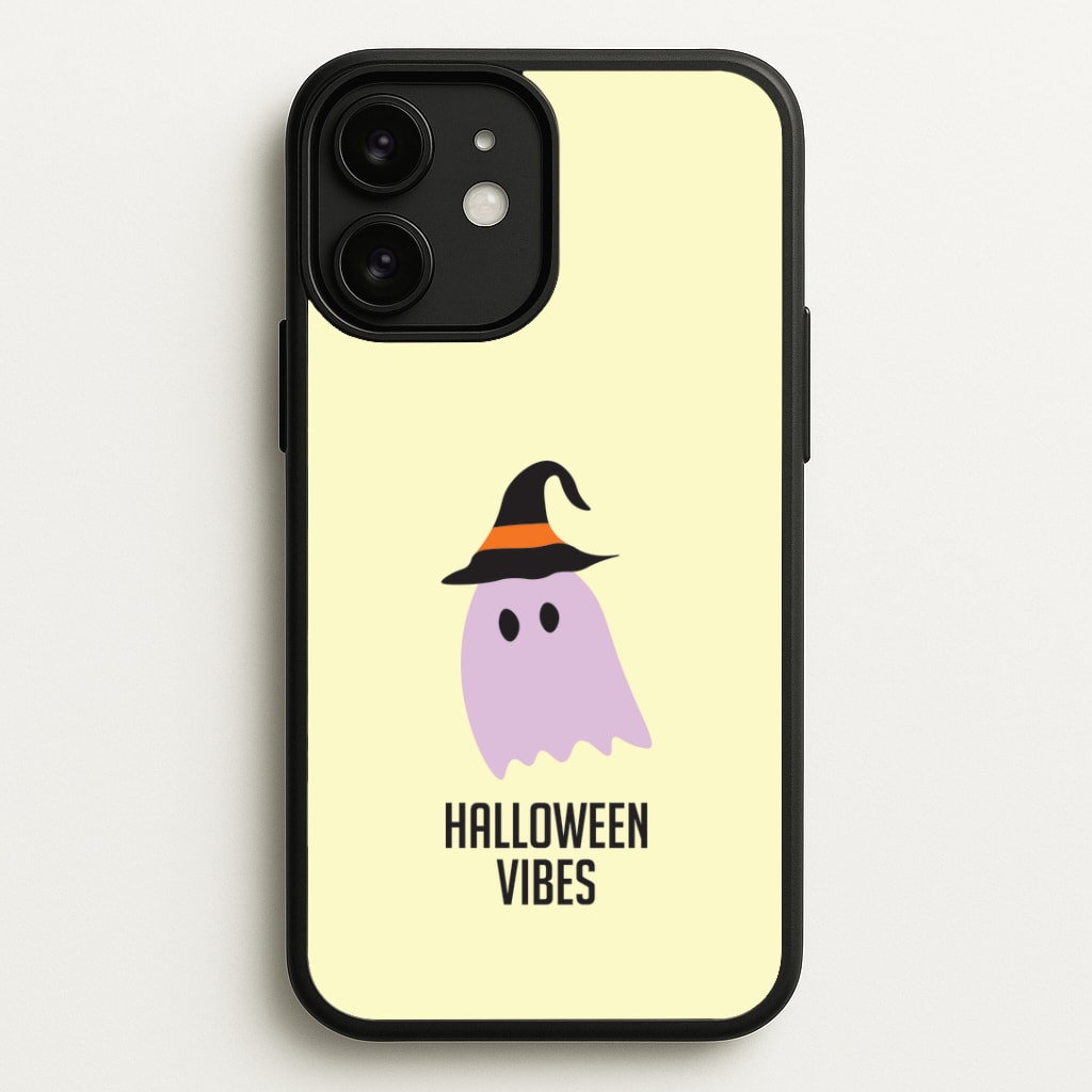 Purple Ghost Halloween Vibes iPhone 11 Case