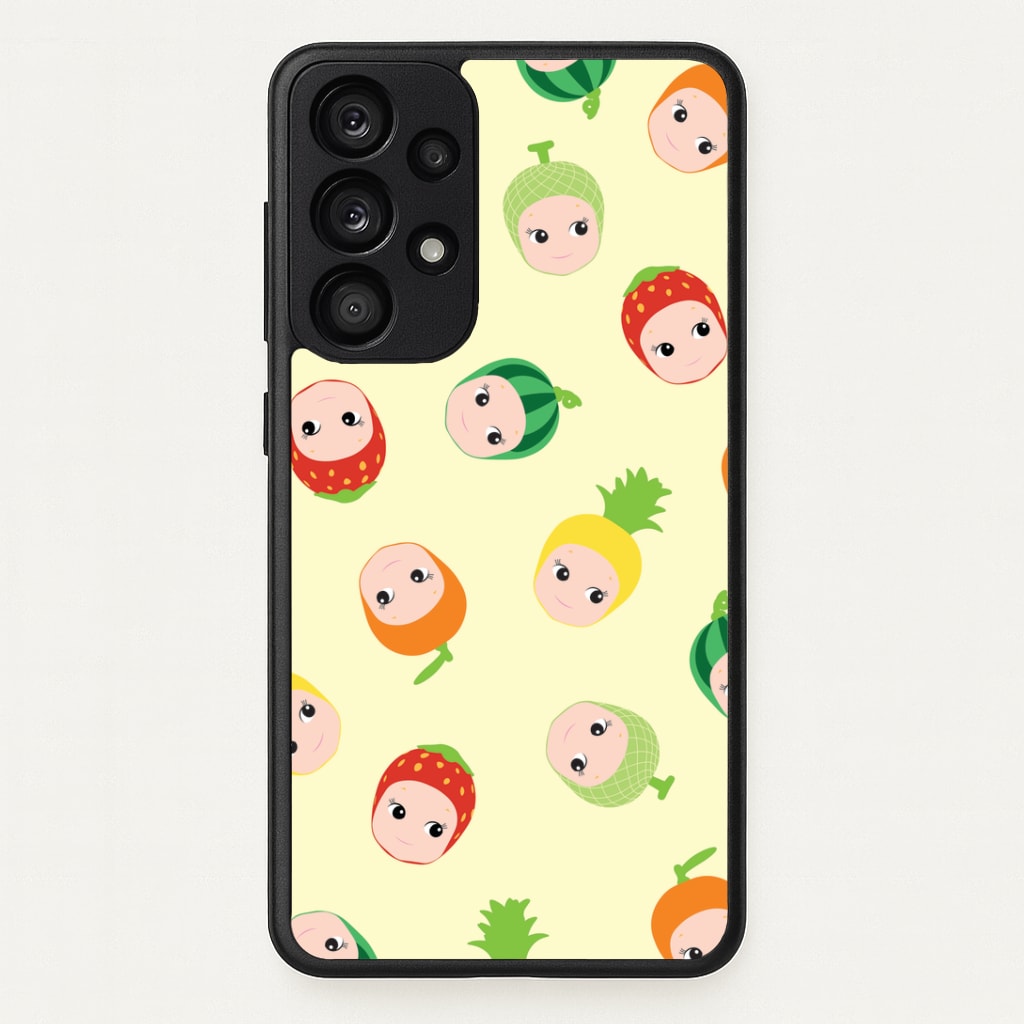 Fruit Angels Pattern Galaxy A33 Case