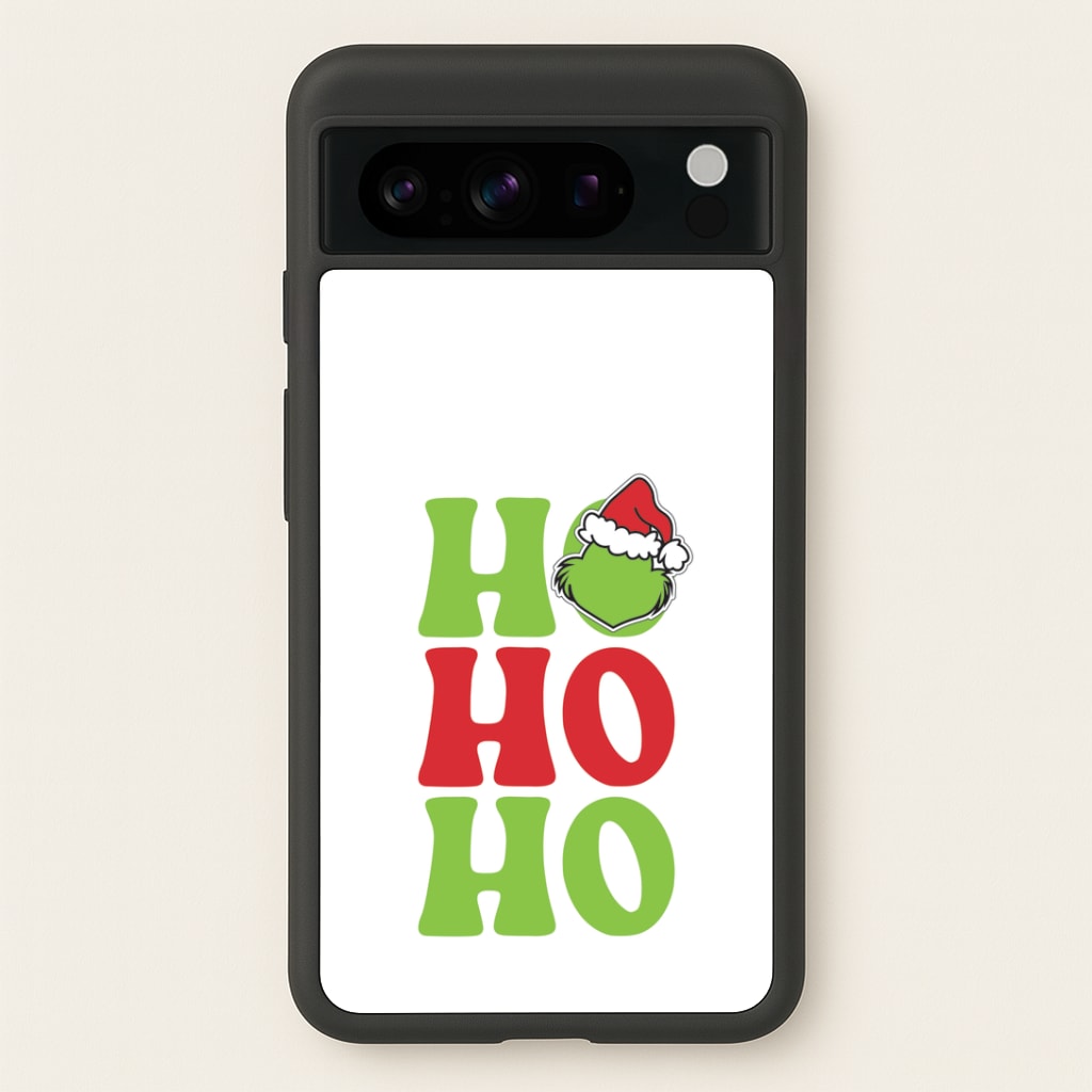 Green Ho Ho Ho Google Pixel 8 Pro Case