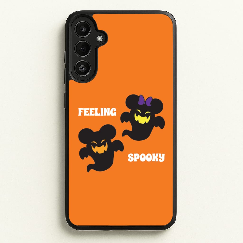 Feeling Spooky Mouse Ghosts Galaxy A34 Case