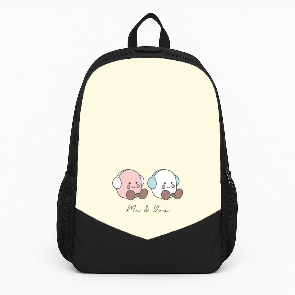 Cute Christmas Marshmellow Plushies Backpack