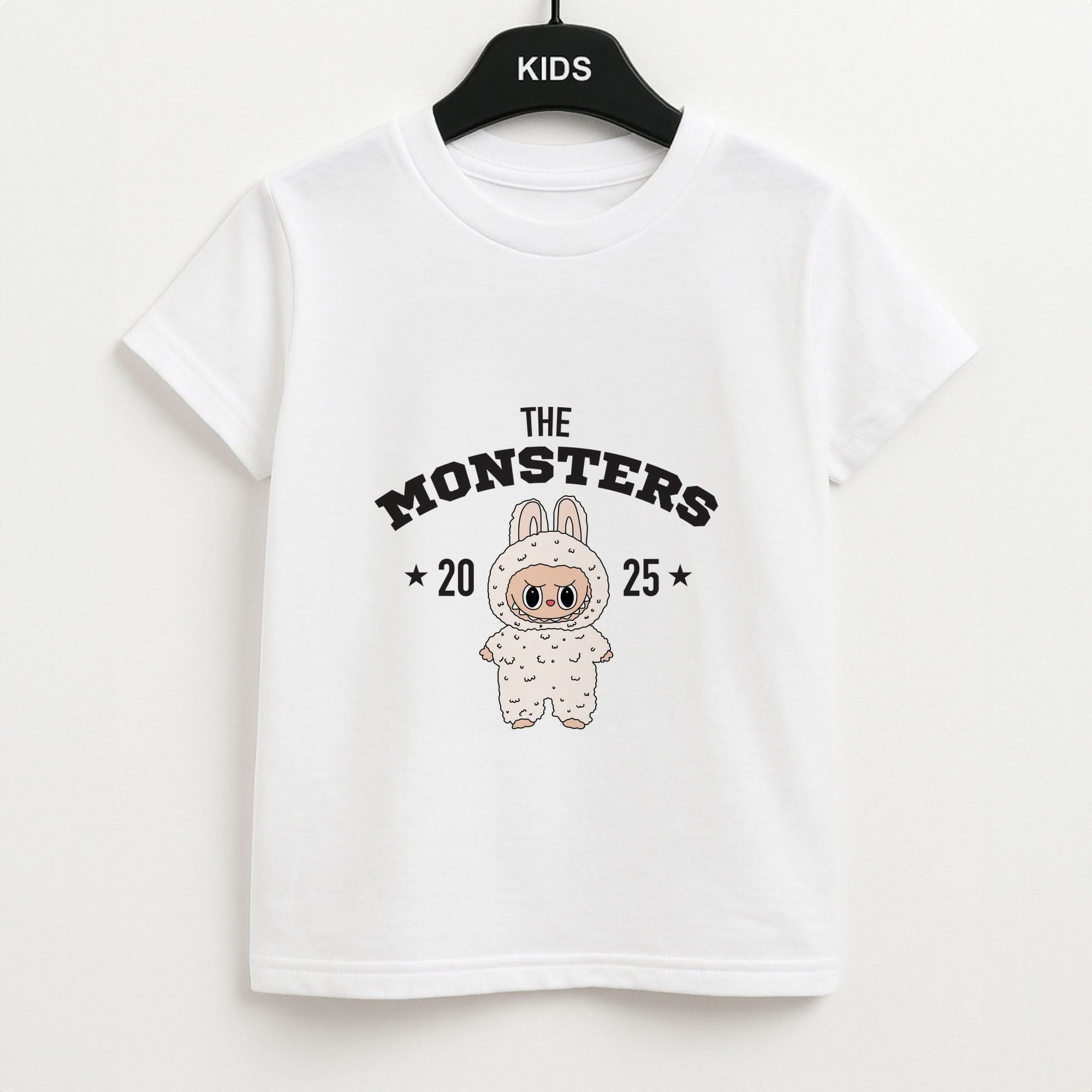 Cute Monster 2025 Pink Kids Unisex T-Shirt
