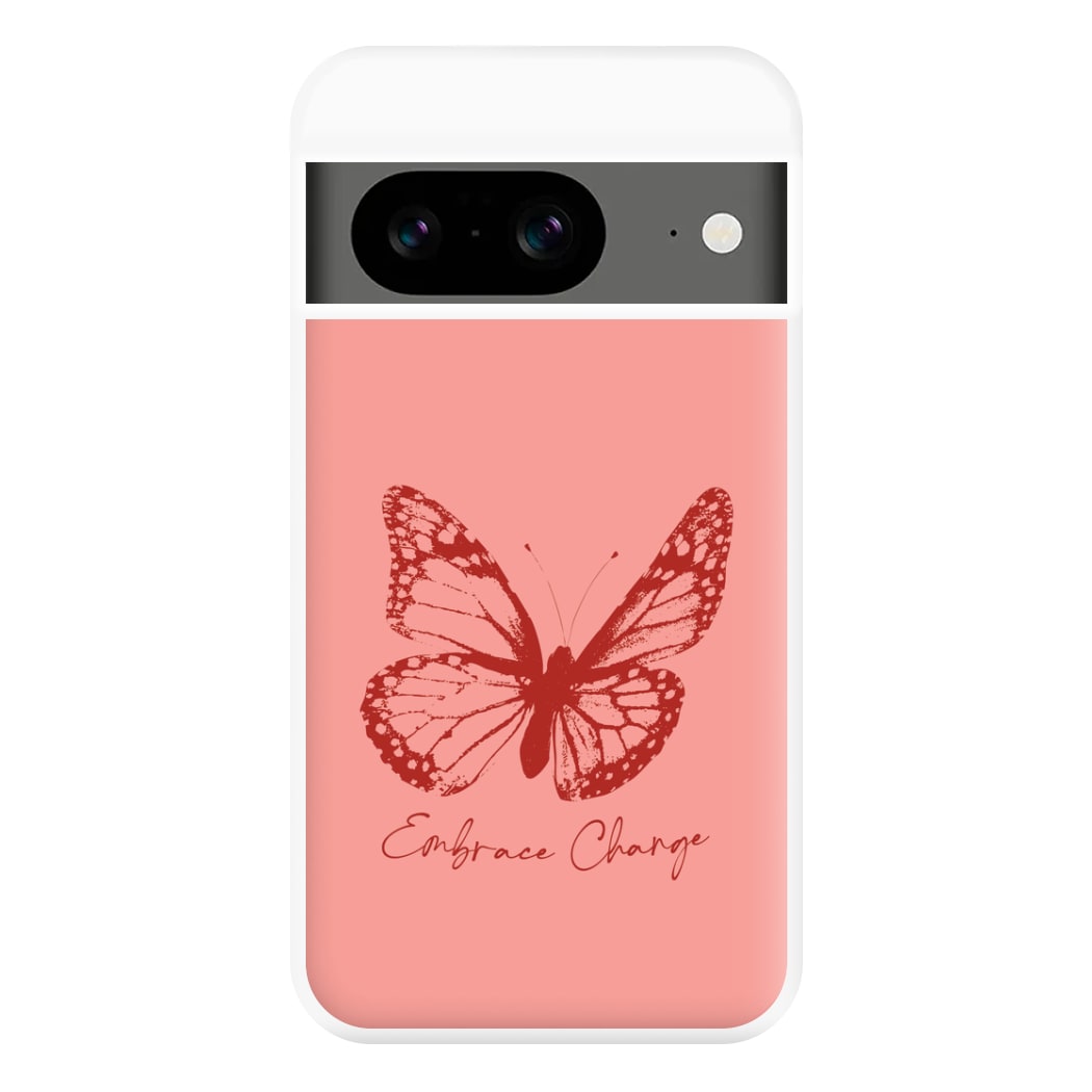 Embrace Change Butterfly Google Pixel 8a Case