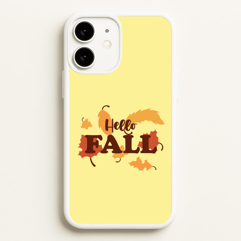 Hello Fall iPhone 11 Case