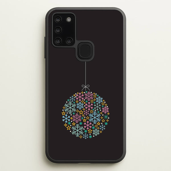 Geometric Bauble Galaxy A21s Case