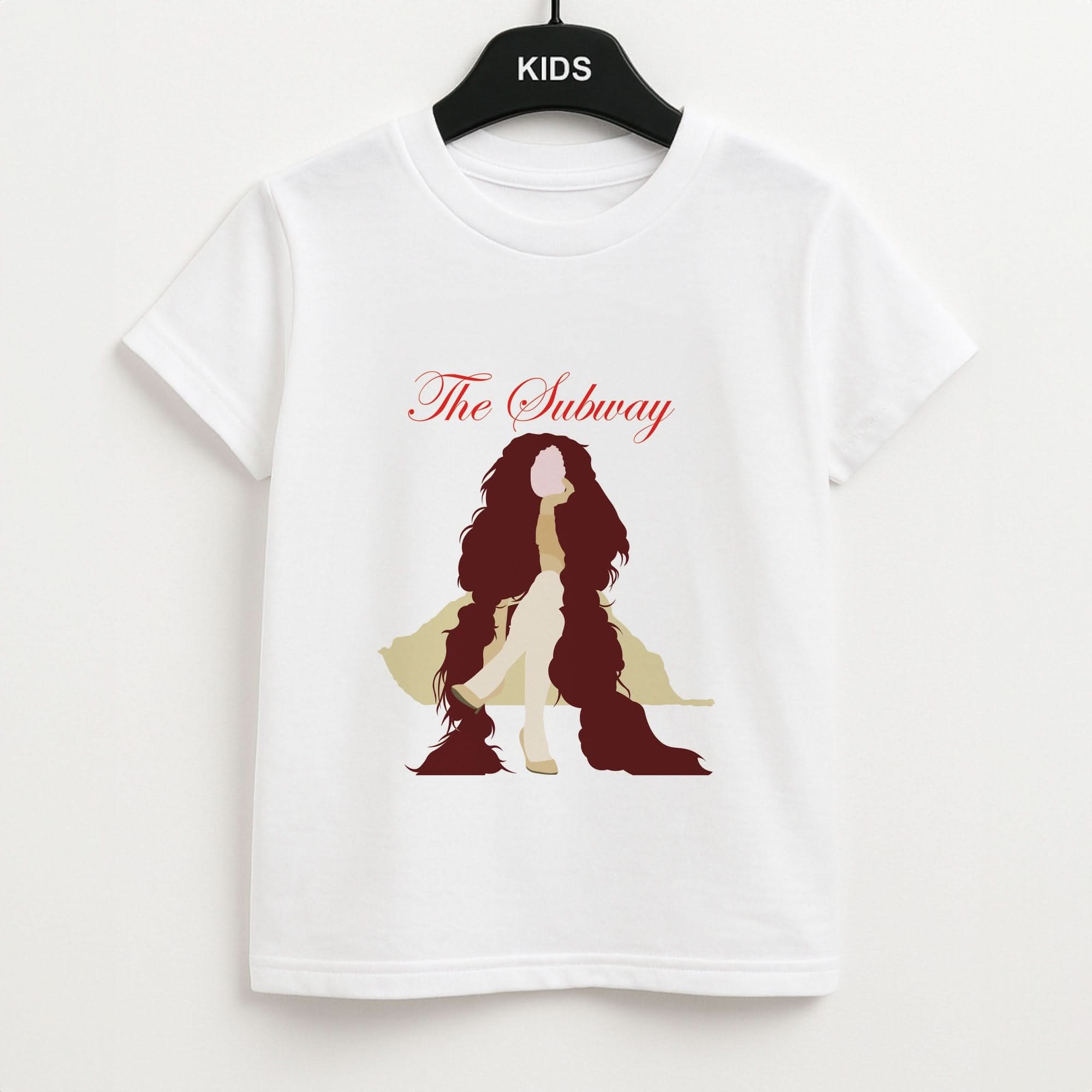 Subway Orange Kids Unisex T-Shirt