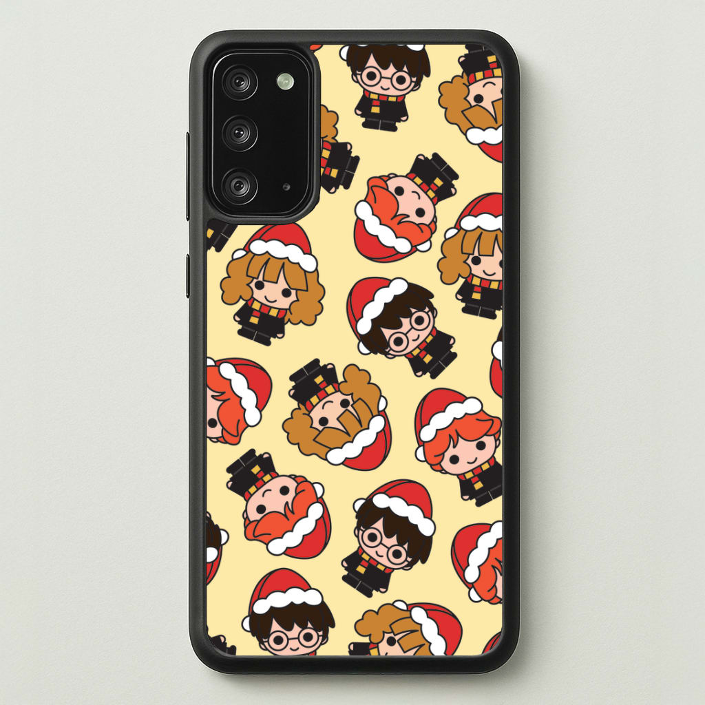 Wizards With Christmas Hats Pattern Galaxy Note 20 Case