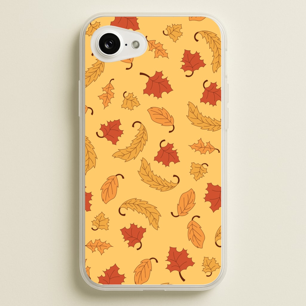 Leaves Assortment Pattern iPhone 16e Case