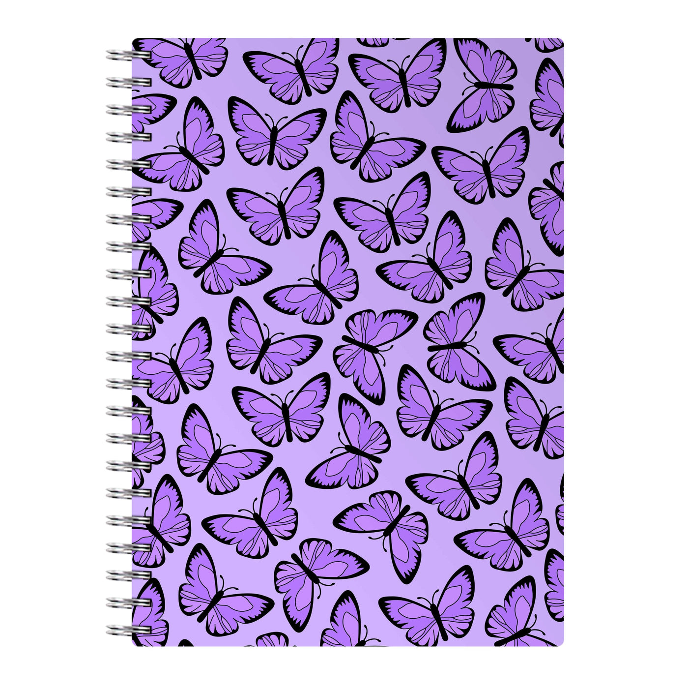 Purple Butterfly - Butterfly Patterns Notebook
