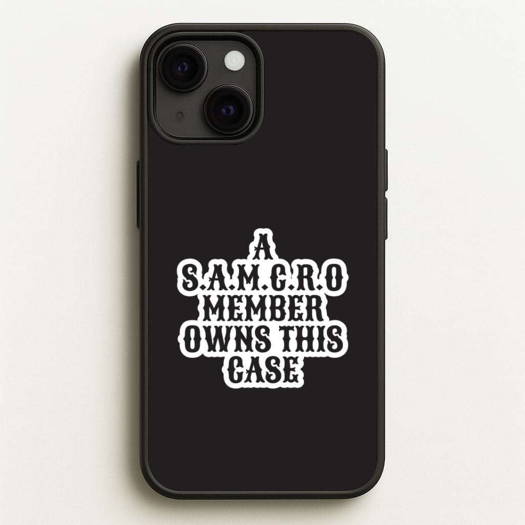 SAMCRO Member iPhone 13 Case