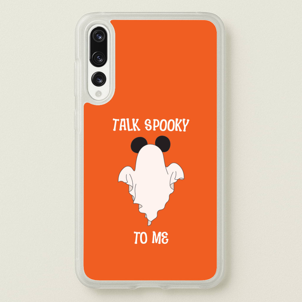 Talk Spooky To Me Mouse Ghost Huawei P20 Pro Case