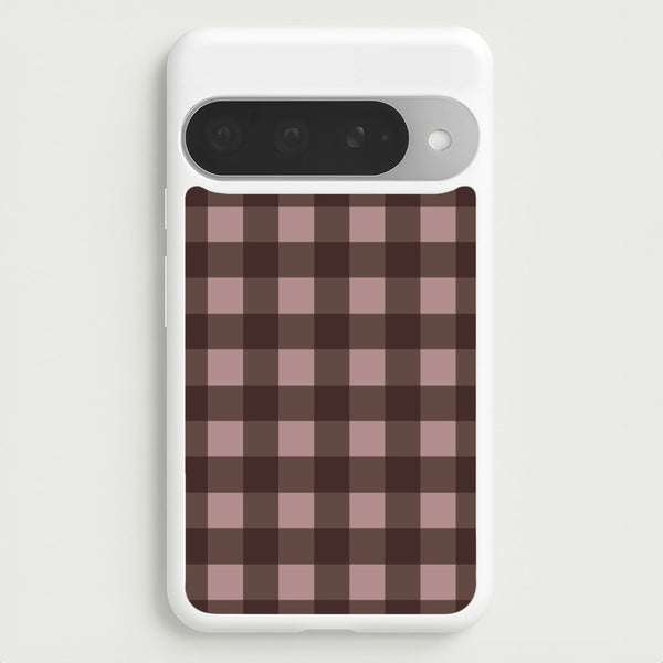 Chocolate Gingham Google Pixel 10 Pro XL Case