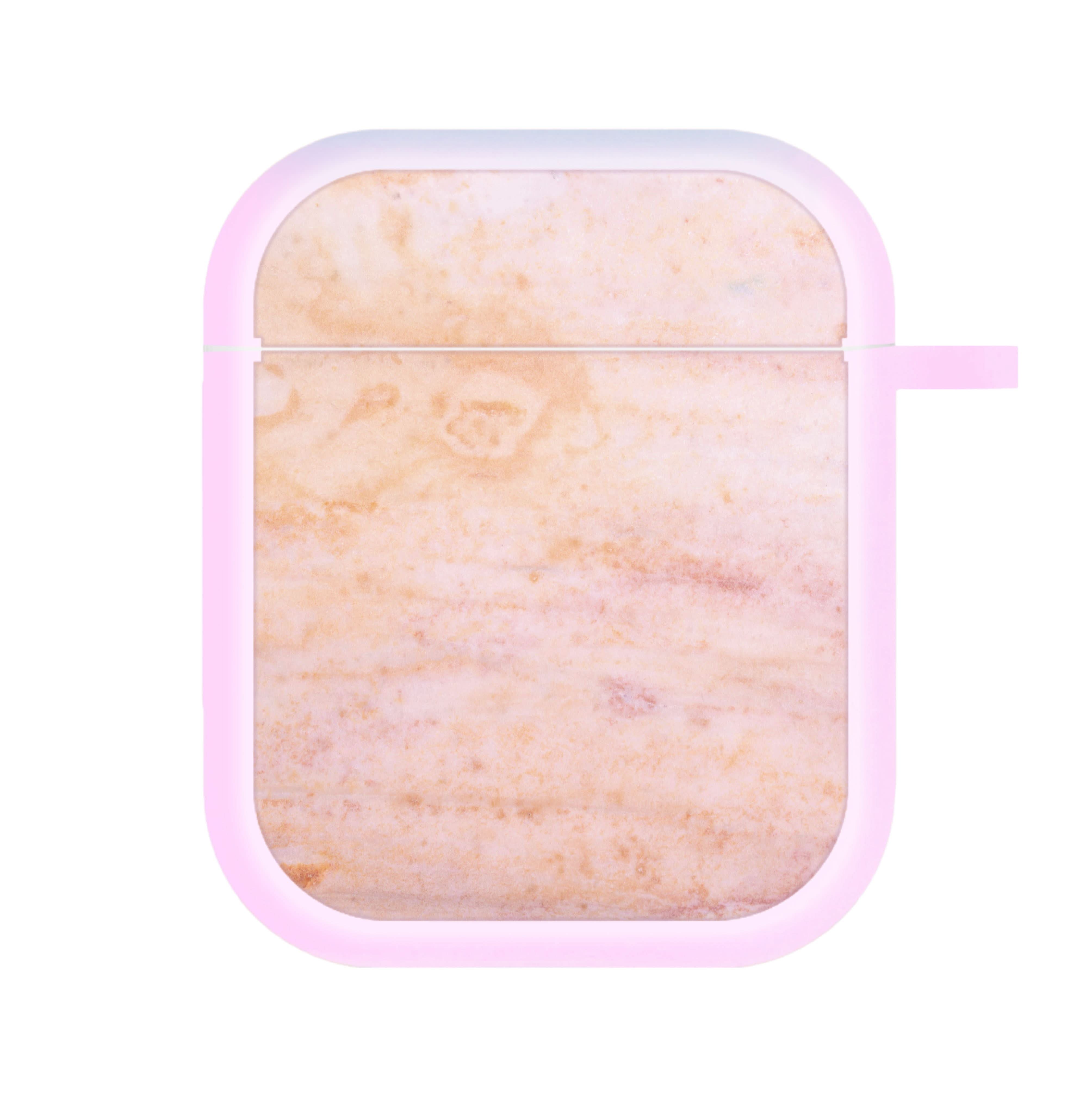Ombre Rose Gold Marble AirPods Case