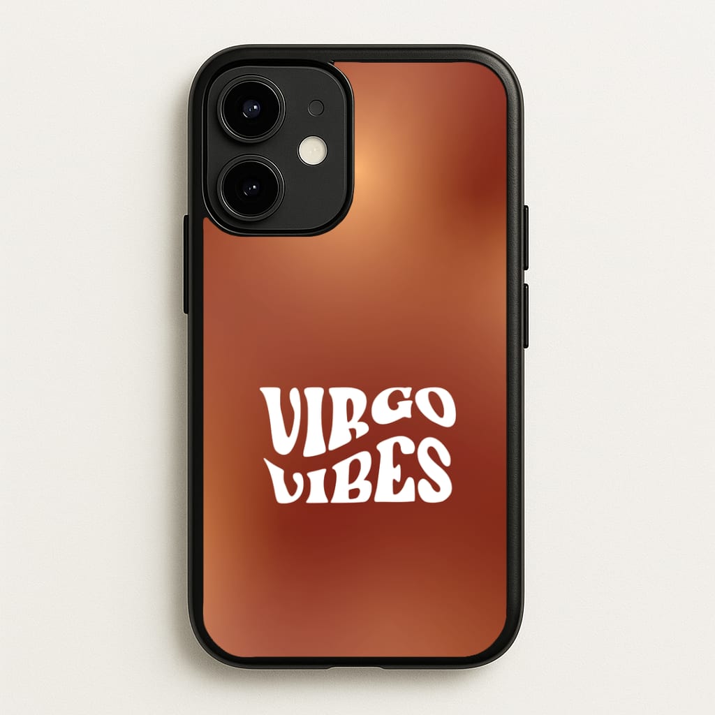 Virgo Vibes Gradient Zodiac iPhone 12 Mini Case